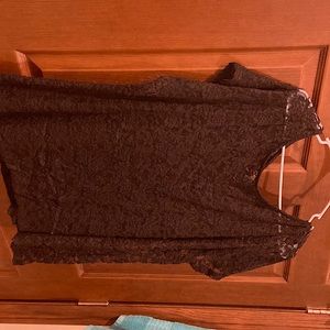 Dress barn 2x lace top